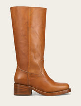 Women's Saddle Campus 14L Wide Calf Boots Frye Outlet