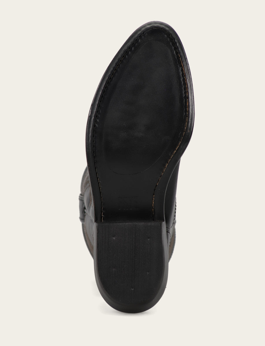 Women's Black Billy Pull On Deco Stitch Boots Frye Outlet