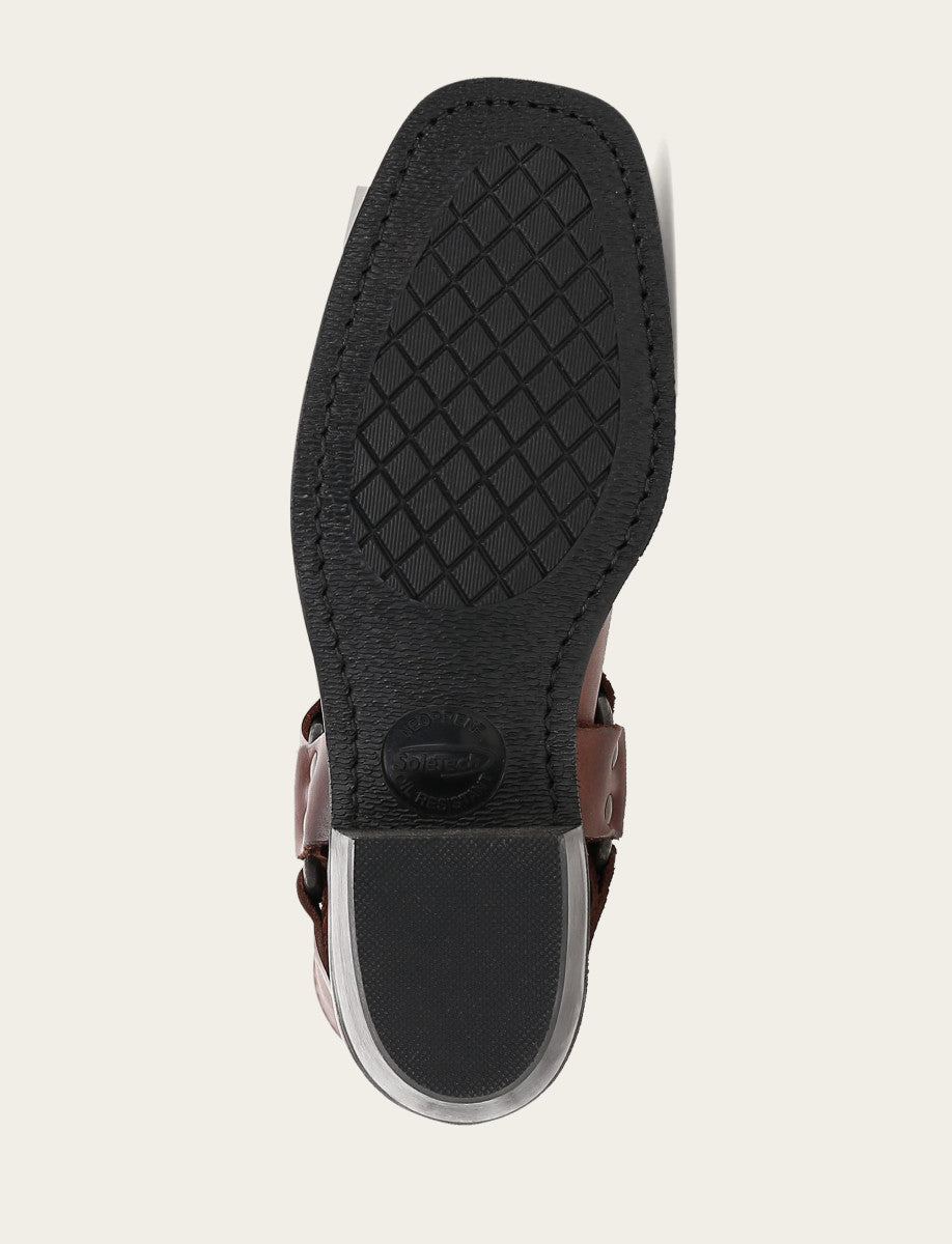 Women's Cognac Harness 8R Boots Frye On sale