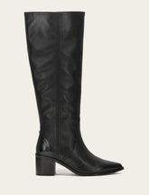 Women's Black Sadie Softy Tall Wide Calf Boot Frye Online