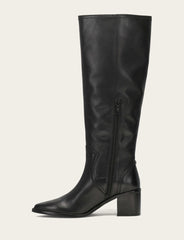 Women's Black Sadie Softy Tall Wide Calf Boot Frye Online
