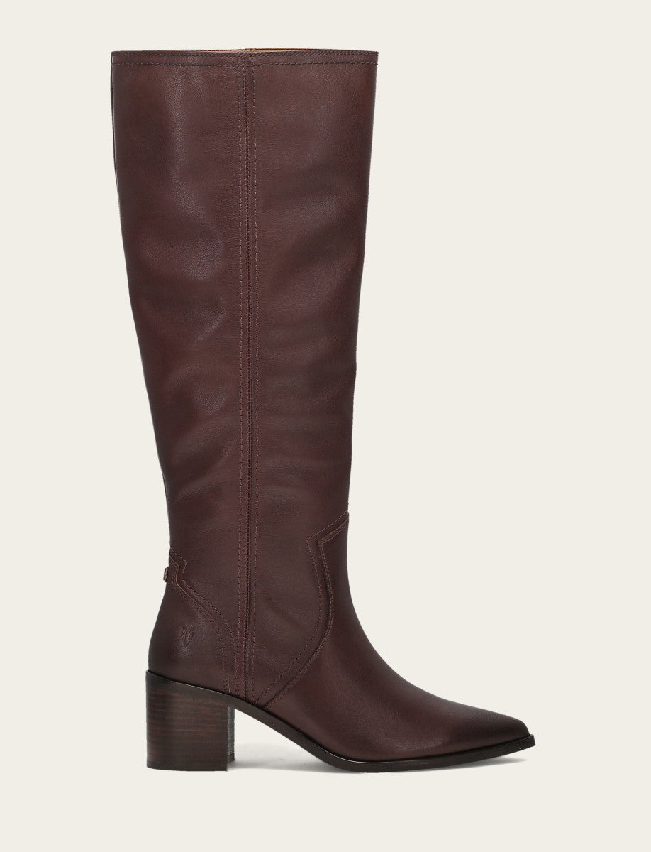 Women's Cocoa Sadie Softy Tall Wide Calf Boot Frye Sale