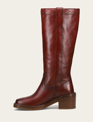 Women's Merlot Kate Pull On Wide Calf Boot Frye Online