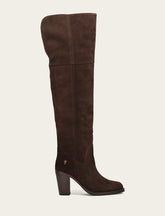 Women's Dark Brown Corinne Over The Knee Boot Frye On sale