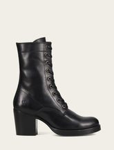 Women's Black Jean Lace Up Boot Frye Discount