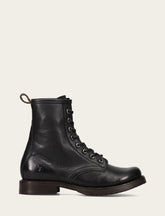 Women's Black Veronica Flex Combat Booties Frye Outlet