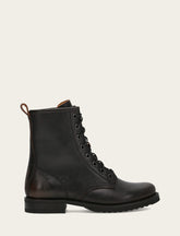 Antique Brown Veronica Flex Combat Boot Frye Outlet