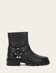 Women's Black Olivia Harness Short Booties Frye Online