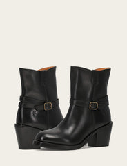 Women's Black Rylee Belted Inside Zip Boot Frye Discount
