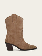 Women's Almond Sara Wingtip Stud Boot Frye On sale