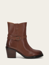 Women's Walnut Rylee Belted Inside Zip Boot Frye For Sale