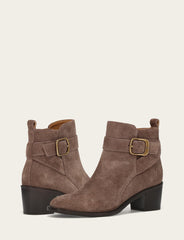 Women's Taupe Piper Booties Frye