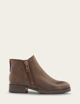 Women's Dark Brown Madison Moto Shooties Frye For Sale