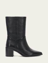 Women's Black Sadie Softy Mid Booties Frye USA