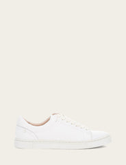 Women's White Ivy Low Lace Sneakers Frye Sale