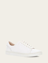 Women's White Ivy Low Lace Sneakers Frye Sale