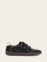 Women's Black Milly 3 Strap Sneakers Frye USA