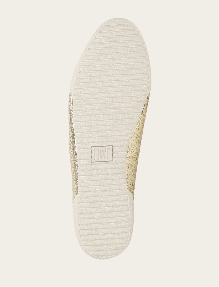 Women's Gold Mirror Melanie Slip On Sneakers Frye Sale