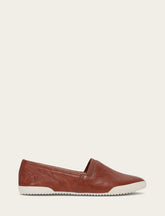 Women's Cognac Melanie Slip On Sneakers Frye Outlet