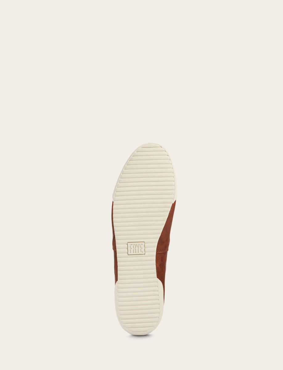 Women's Cognac Melanie Slip On Sneakers Frye Outlet
