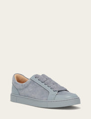Women's Steel Blue Ivy Court Low Lace Sneakers Frye Discount