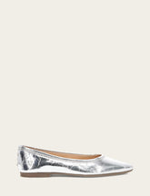 Women's Silver Heather Ballet Flats Frye Outlet