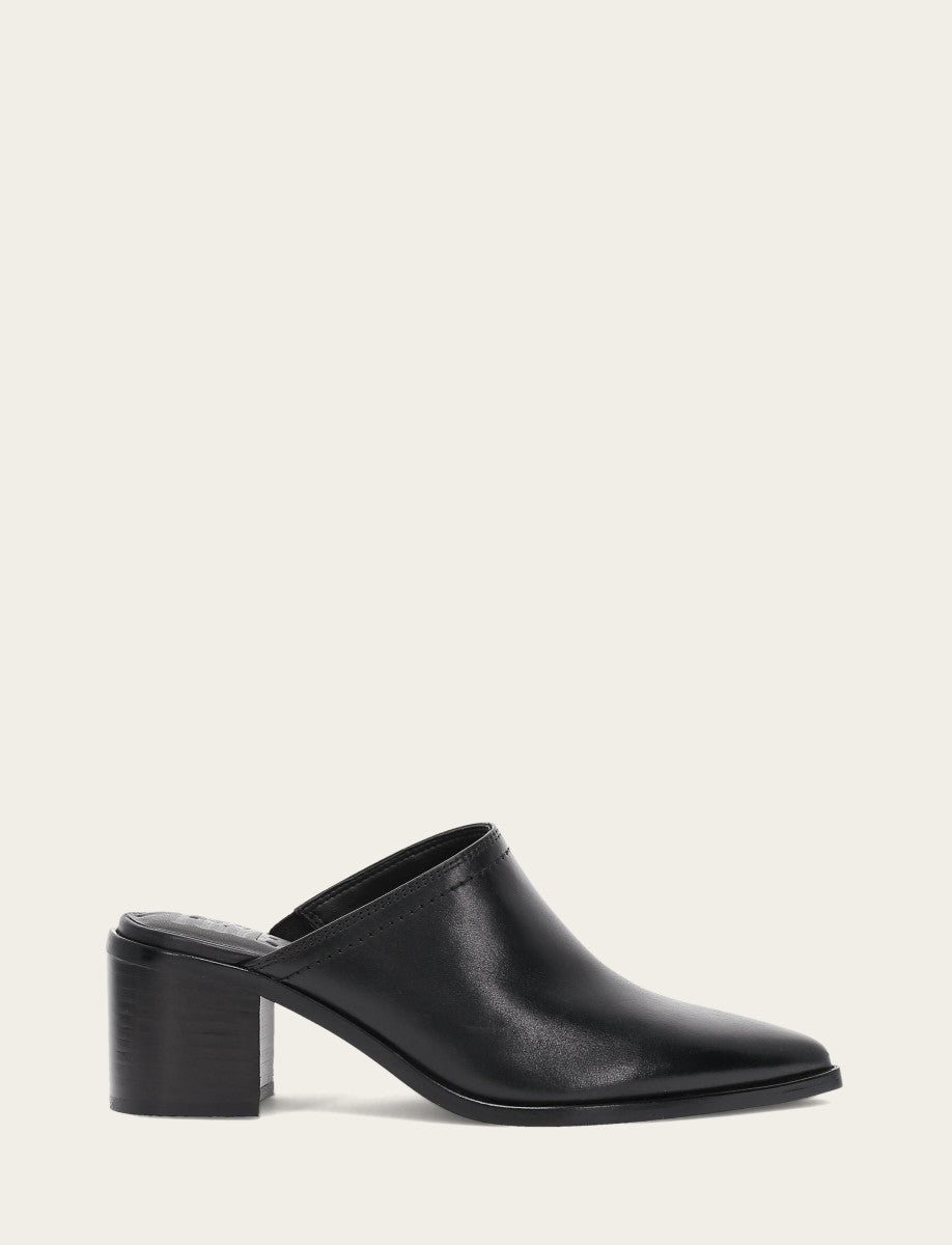 Women's Black Sadie Mules Frye us