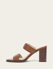 Women's Dark Latte Stella Buckle Slide Sandals Frye Online