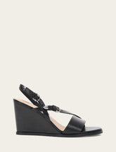 Women's Black Rachel Buckle Sandals Frye Outlet