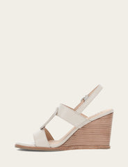Women's Ivory Rachel Logo Sandals Frye For Sale