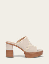 Women's Ivory Pipa Crochet Platform Sandals Frye Discount