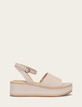 Women's Ivory Joy Ankle Strap Platform Sandals Frye On sale