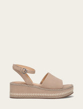 Women's Clay Joy Ankle Strap Platform Sandals Frye Outlet