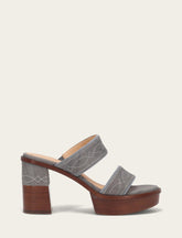 Women's Grey Sky Pipa Woodstock 2 Band Platform Sandals Frye Online