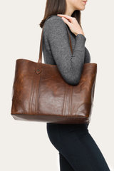 Melissa Cognac Shopper Frye us
