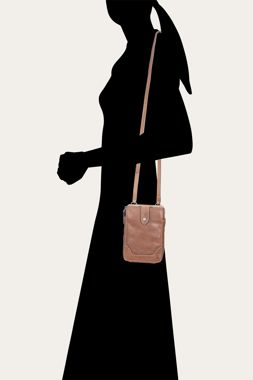 Melissa Beige Phone Crossbody Frye us