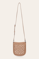 Women's Ella Mini Crossbody Bag in Beige Frye us