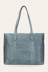 Melissa Sky Blue Shopper Frye USA