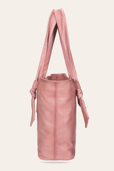 Women's Nora Knotted Tote Bag (Woodrose) Frye us