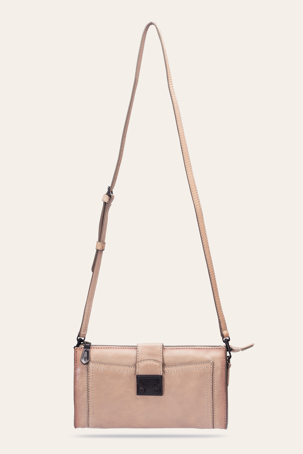 Alex Nude Crossbody Clutch Frye For Sale
