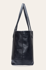 Kenzie Unlined Black Tote Frye USA