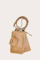 Melissa Beige 3 In 1 Crossbody Frye For Sale