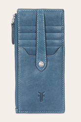 Melissa Steel Snap Card Wallet Frye Outlet