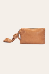 Nora Beige Knotted Wristlet Frye Online