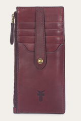 Berry Lacquer Melissa Snap Card Wallet Frye On sale