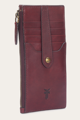 Berry Lacquer Melissa Snap Card Wallet Frye On sale
