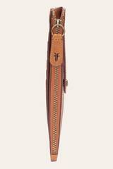 Melissa Burnt Terracotta Snap Card Wallet Frye