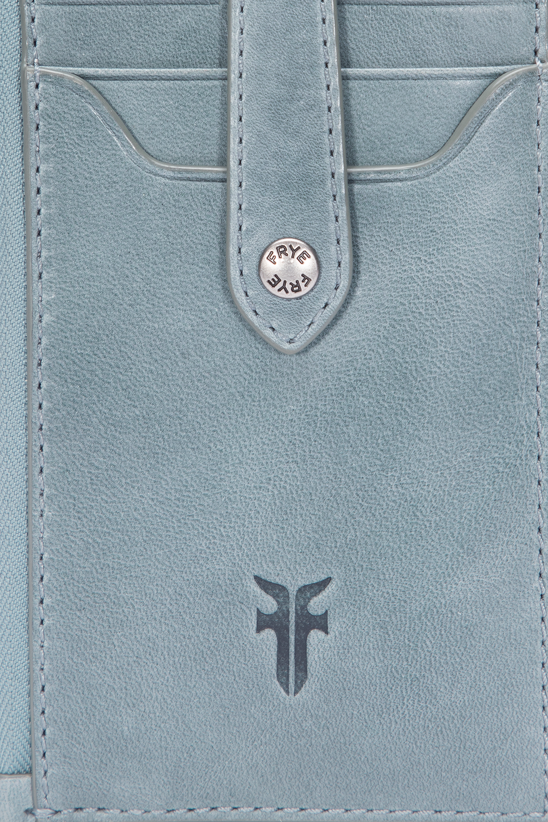 Melissa Sky Blue Snap Card Wallet Frye For Sale