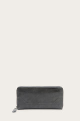 Melissa Carbon Zip Wallet Frye