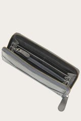 Melissa Carbon Zip Wallet Frye